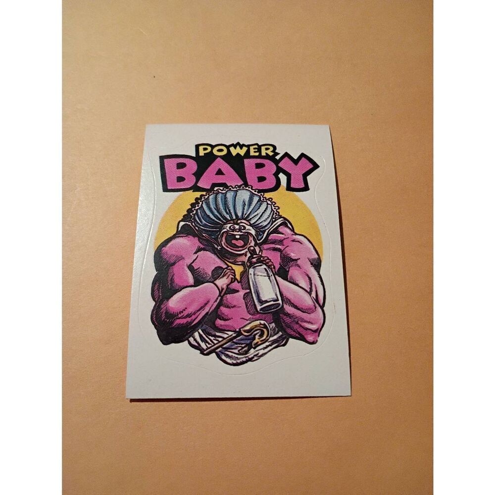1983 General Mills Zero Heroes Trading Card Sticker Card Vintage #6